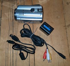 Sony Handycam DCR-SR68 80GB HDD 60x Zm Camcorder WORKS Cords Battery No Charger