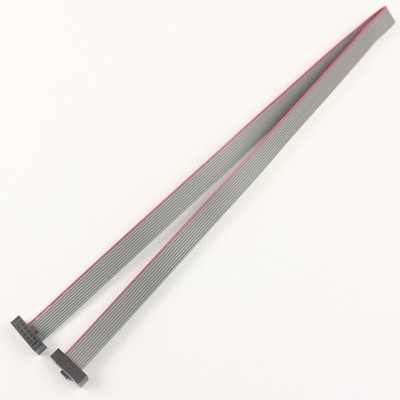 1Pcs 1.27mm Pitch 10 Pin 10 Wire Extension IDC   Ribbon Cable Length 30CM *la