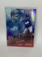 2022 Panini Absolute By Storm Pete Alonso #BYS-3 79/99 Mets MLB Baseball