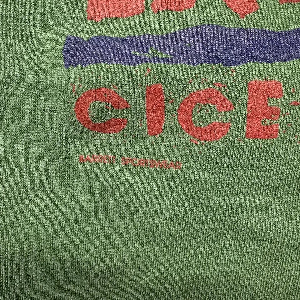 VTG Northern Exposure Cicely Alaska Sweatshirt Mens L Santee HVYWT Green USA - Image 3 of 4