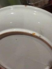 Caleca Caa3 Pink 7 Dinner Plates 5 as is w small nick 11"