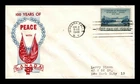 US COVER CANADA FRIENDSHIP 100TH ANNIVERSARY FDC SCOTT 961 MCCAWLEY CACHET
