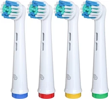 Replacement Toothbrush Heads Compatible with Oral B Braun 1or 4 Pack