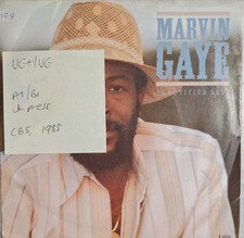Marvin Gaye Sanctified Lady Vinyl Record 7" VG+/VG A 4894 1985