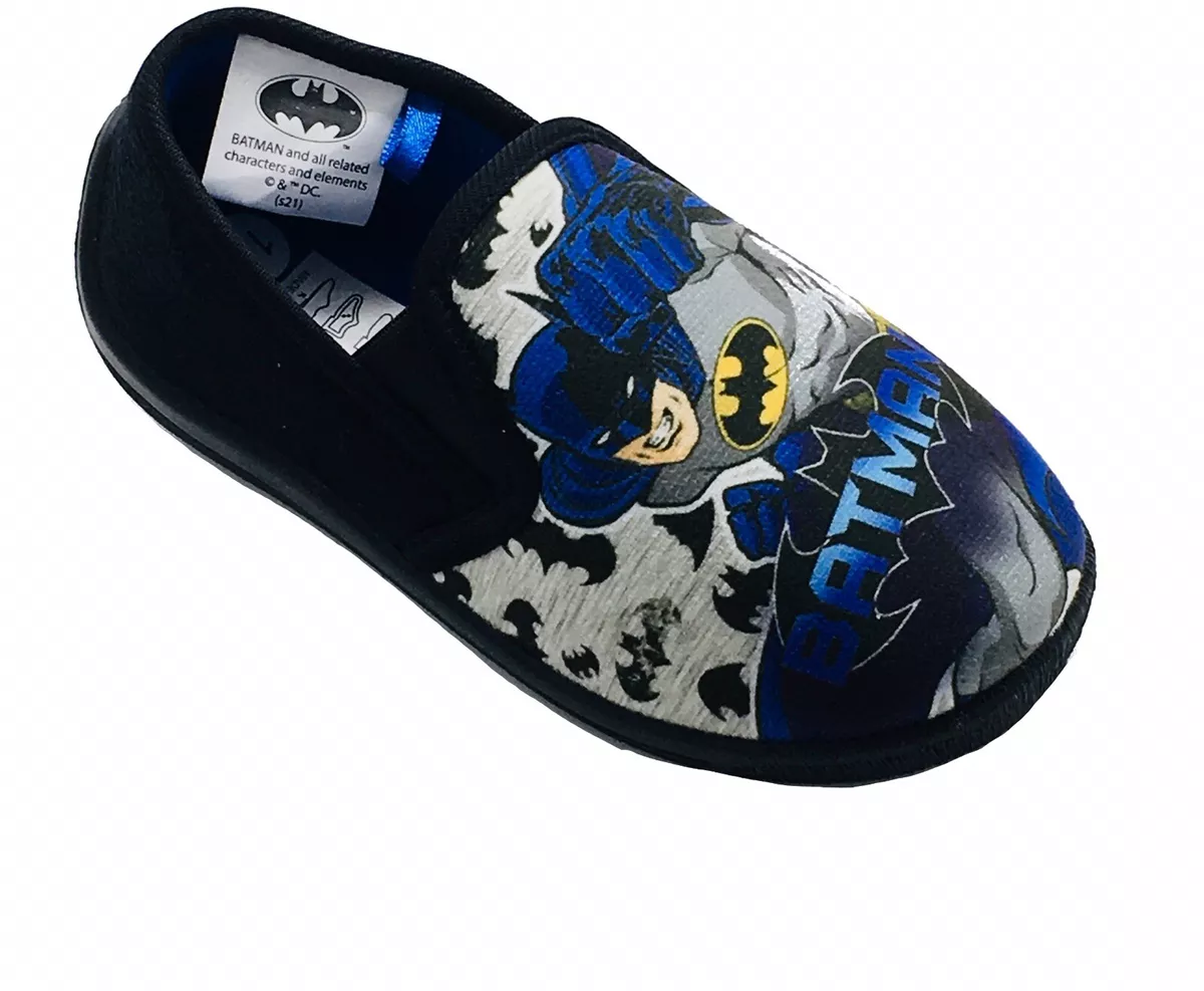 tildele følgeslutning terrorist Boys Slippers Batman DC Comics Girls Size 8 9 10 11 12 13 1 2 3 UK Infant  Junior | eBay