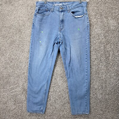 Basic Editions Women's Regular Fit Jeans Medium Wash Blue Size