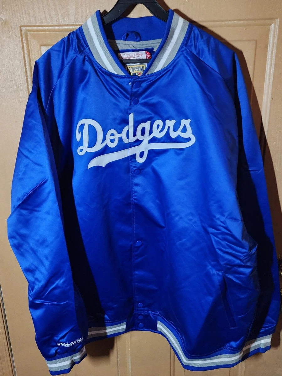 LOS ANGELES DODGERS M/N THROWBACK SATIN JACKET MED/LRG/XL/2XL