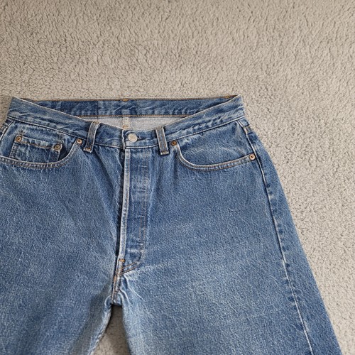 Vintage Levi's 501 Jeans Men's 31x30 Blue Original Fit Button Fly Made USA 1988 - Picture 5 of 20