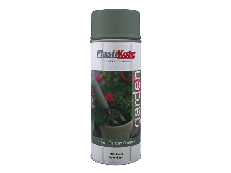 Plastikote Green Garden Colours Spray Paint Herb Garden 400Ml 027202 - Image 3