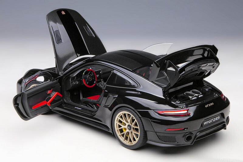 78186 Porsche 911 (991.2) GT2 RS Weissach Package (Black) 1:18 | eBay