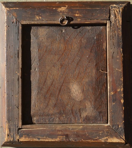 Alter Meister, Holland, 17 Jhdt, Öl auf Eiche, Pfeife rauchender Mann, gerahmt - Picture 8 of 9