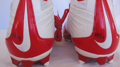 Nike Men's Vapor Speed TD Football Cleats Red/White sz 13.5 - Picture 5 of 7