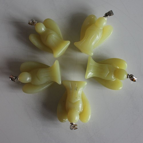 Handmade mini crystal angel pendant for necklace bracelet - Picture 20 of 54