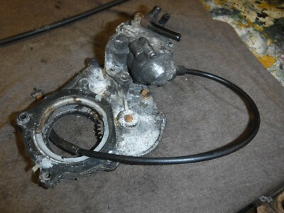 #ad 1985 8Y3 Yamaha Excell III snowmobile motor parts: OIL PUMP ASSEMBLY $29.99
