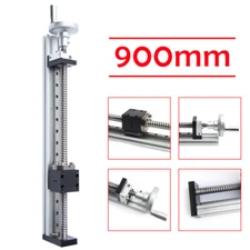 Manual 36" Linear Rail Slider Actuator Ball Screw Motion Table +Handwheel C7