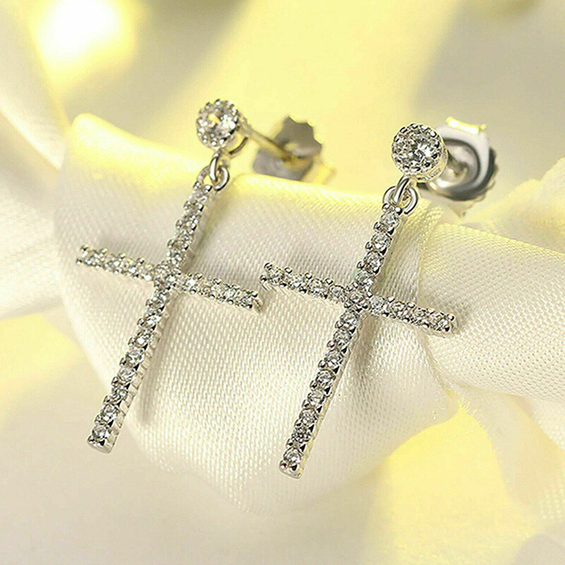 enasoluna Greed cross earrings ピアス enasoluna Greed cross earrings ピアス（メタルボールスウェイ