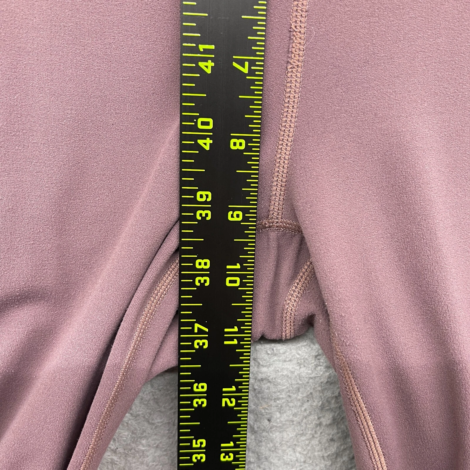 athleta mid rise elastic waist pull on logo stretch leggings