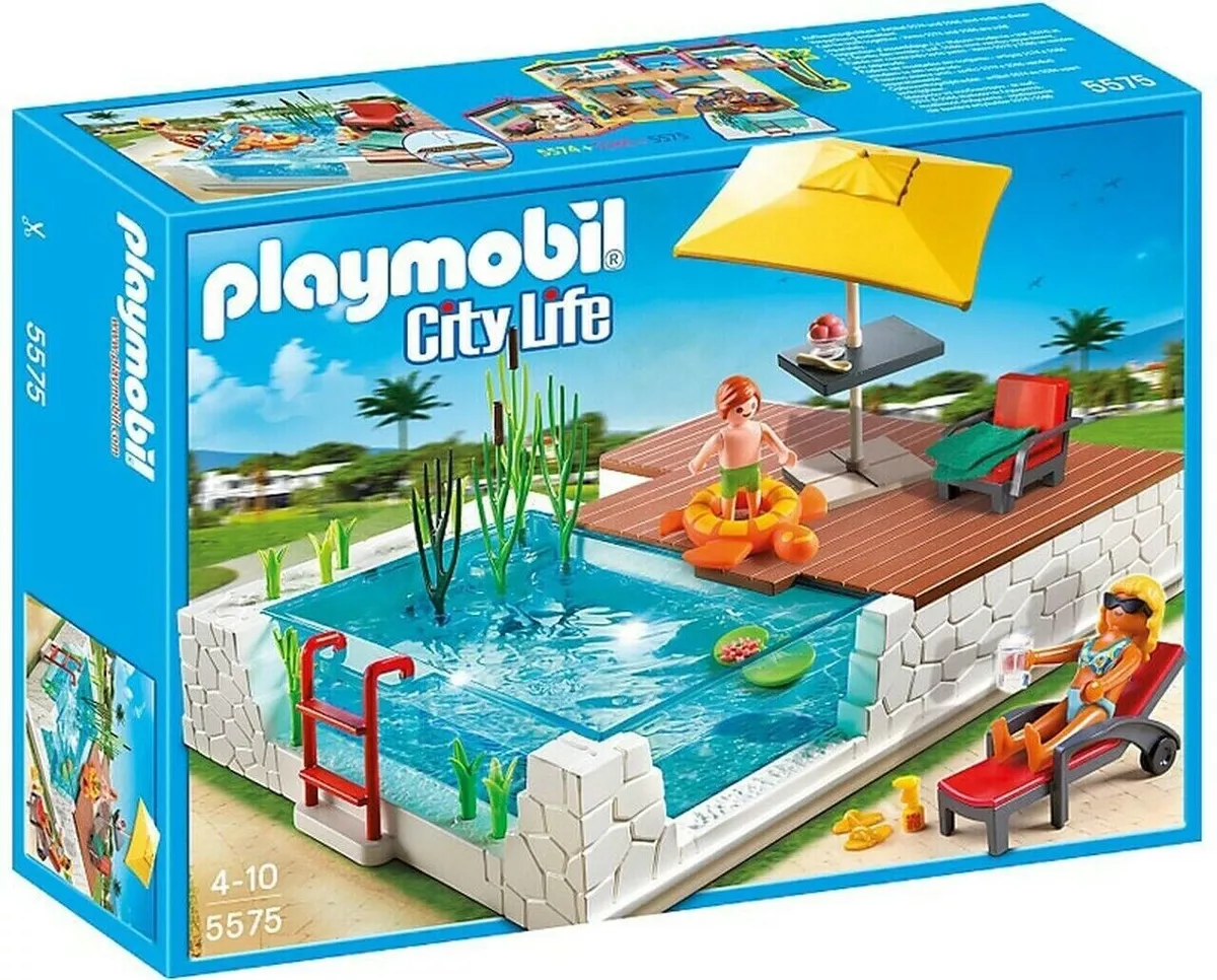 Playmobil pool deals