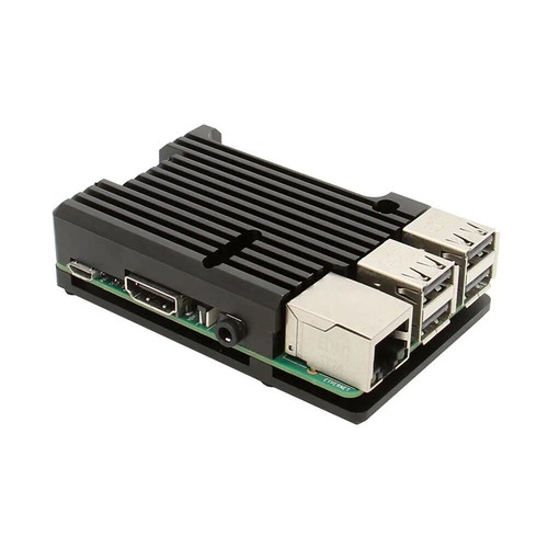For Raspberry Pi 3 Model B B+ Aluminum Alloy Case with without Dual Cooling Fan - Afbeelding 17 van 18