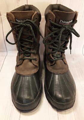 Northwest Territory Work Boots Mens Size 7 Multi Leather Thinsulate Insulation Northwest Territory Thinsulate Leather Rubber Boots Men 3  main image 3
