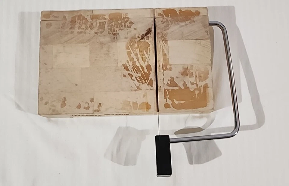 De colección Hickory Farms Ohio Prodyne Enterprises Tablero Cortador de Queso Carnicero Bloque Foto 2 de 4