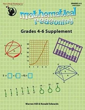 Mathematical Reasoning, Grades 4-6 Supplement - Paperback - VERY GOOD