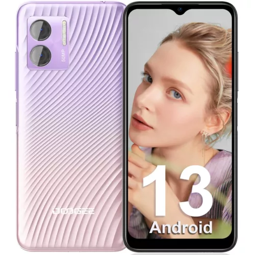 DOOGEE N50 6.52 Inch Smartphone 15GB+128GB Android 13 4200mAh Phone Face ID