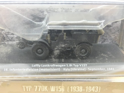 LAFFLY LICORNE V15T UKRAINE 1941 N°84 militaire 1/43éme IXO Neuf Boite Origine - Imagen 5 de 11