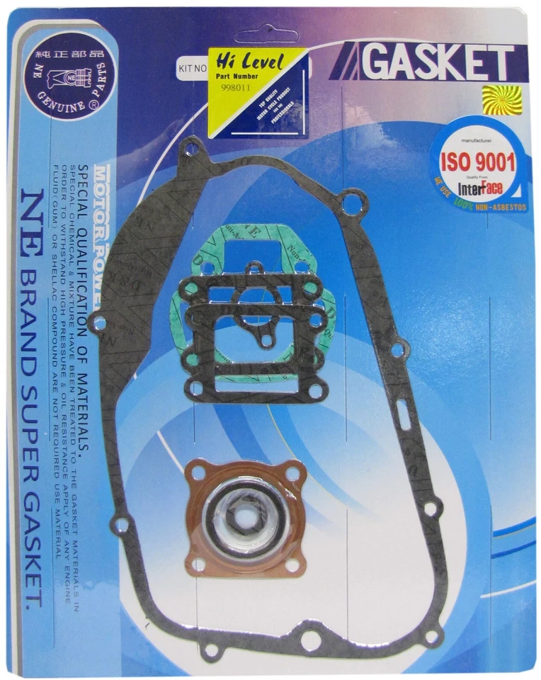 Conjunto de junta completo (big bore) para 1974 Yamaha RD 50 M (roda de raio) - Imagem 3 de 3