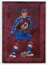 2024-25 UPPER DECK SERIES 2 FLUORESCENCE RED Hockey (#F1-F50)  Pick From List