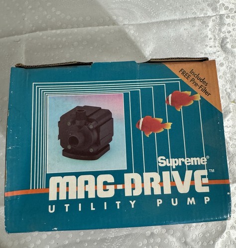 DANNER MAG-DRIVE SUPREME 2 - 250 GPH WATER PUMP - New Old Stock - Picture 5 of 8