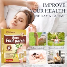🌙Detox Foot Patch 10PC - Body Toxins Relief Sleep Quality Support, Anti Fatigue