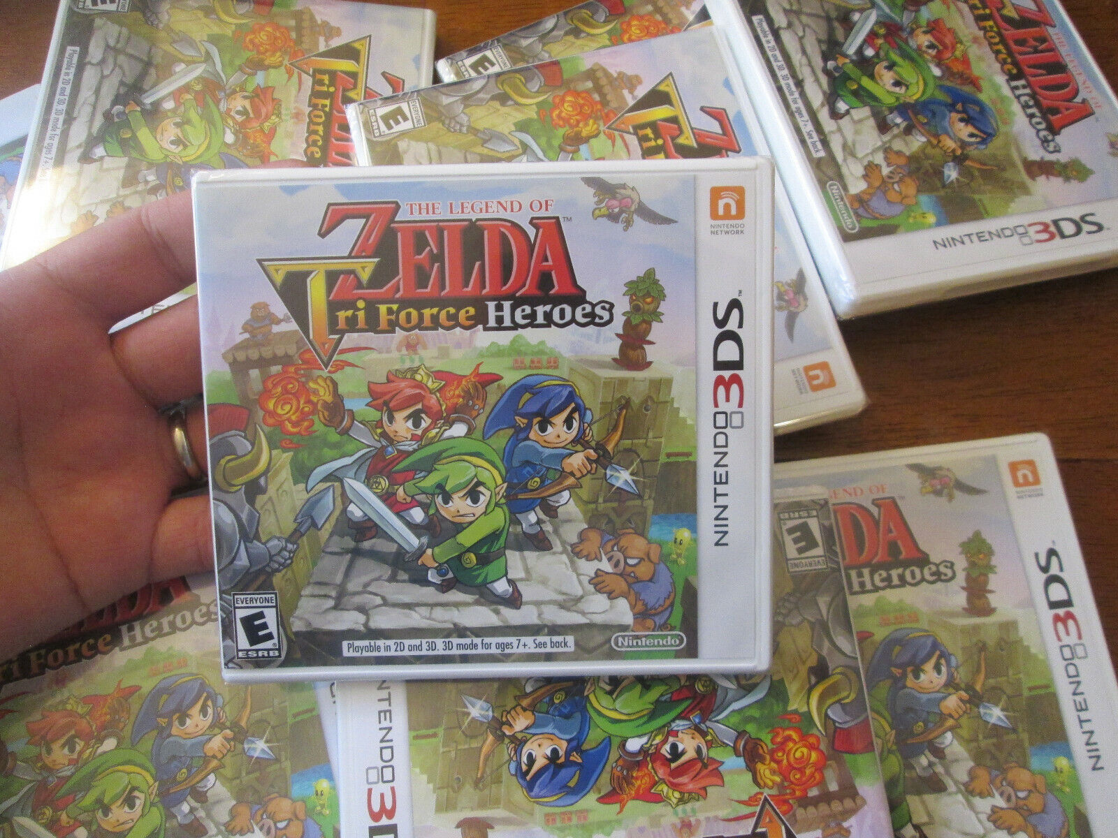 Pre-Owned - The Legend of Zelda: Tri-Force Heroes, Nintendo, Nintendo 3DS,  045496743345 