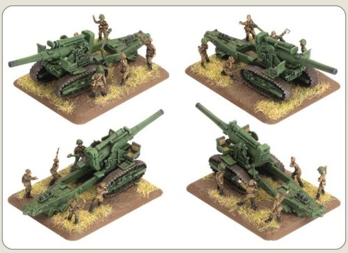 Flames of War - Late War Soviet - 203mm Howitzer (x2) - SU591 - Picture 2 of 3
