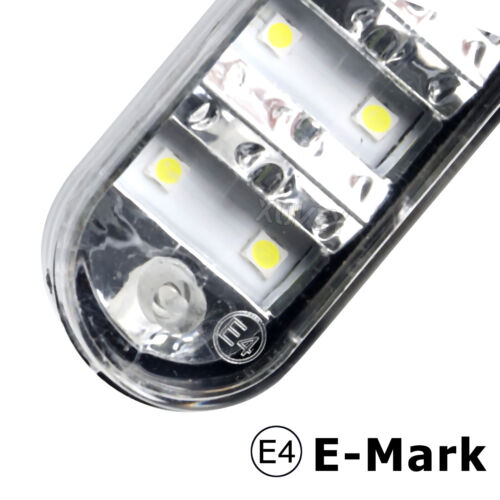 Pair Bright White 12V 20 LED Daytime Running Light DRL Car Day Driving Fog Lamp - Picture 5 of 10