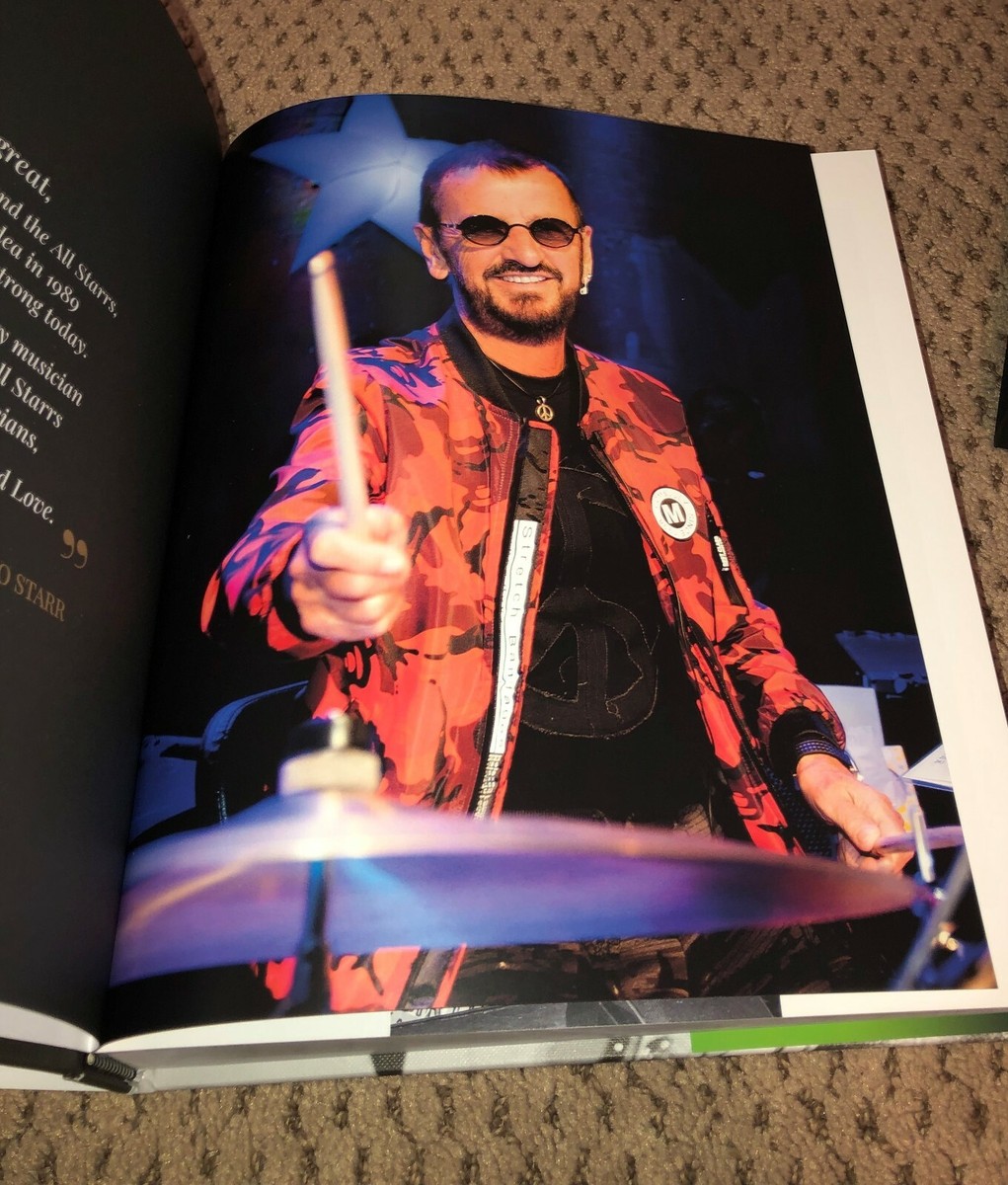 RINGO STARR SIGNED BOOK AUTOGRAPH JSA LIMITED EDITION THE