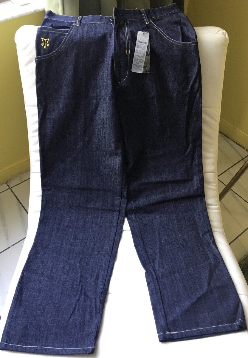 JEANS BAGGY MAKAVELI BRANDED -Sz W36xL34- RELAXED COTTON 2