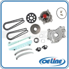 For 2009 Ford F-150 4.6L V8 SOHC Engine Timing Chain Kit Water Pump Oil Pump