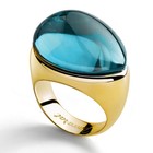 Baccarat Women's Fashion Jewelry | Galea Vermeil Crystal Ring 2805634