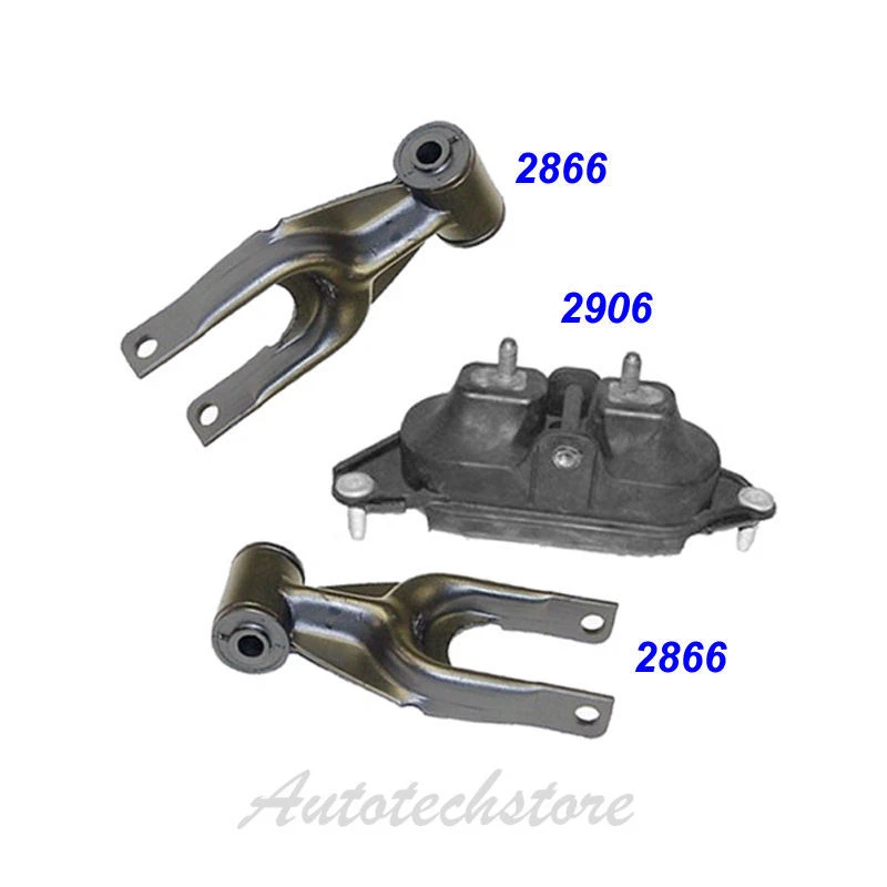 Juego de montaje de motor 3 piezas para Buick Lacrosse/Chevy Impala 3,4/3,6/3,8 L 00-09 Foto 2 de 4