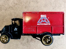 1926 Mack Delivery Truck  Bank  Big A Auto Parts  Die Cast ERTL 1:38  (MM T-1)