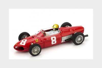 1:43 BRUMM Ferrari F1 156 #8 Italy Monza Gp 1961 Rodriguez +Figure R642-CH Model