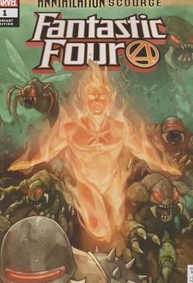 MARVEL COMICS ANNIHILATION SCOURGE FANTASTIC FOUR #1 FEBRUARY 2020 VARIANT NM