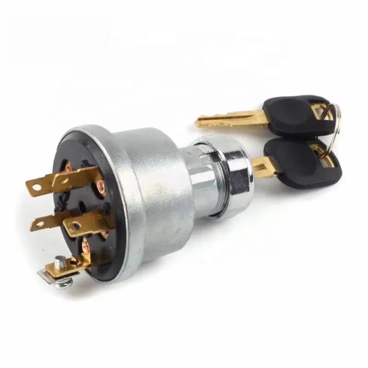 Start Ignition Switch 3e-0156 With 5 Keys For Cat 3e0156