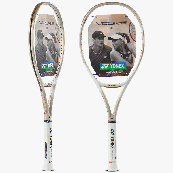 Теннисная ракетка Yonex 2024 VCORE 98L Racket 98sq 285g G2 16x19 Бежевая без струн NWT