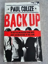 BACK UP by PAUL COLIZE ~ PAPERBACK ADVANCE READER COPY UNCORRECTED PROOF *RARE*