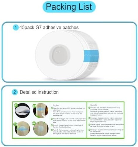 G7 Adhesive Patches Waterproof 45pack Full Cover Dexcom Overpatch Clear G7 Overl - Picture 14 of 14