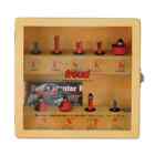 Router Bit for woodworking Freud 88-100: 9 Piece Basic Bit Set (1/4" Shank)