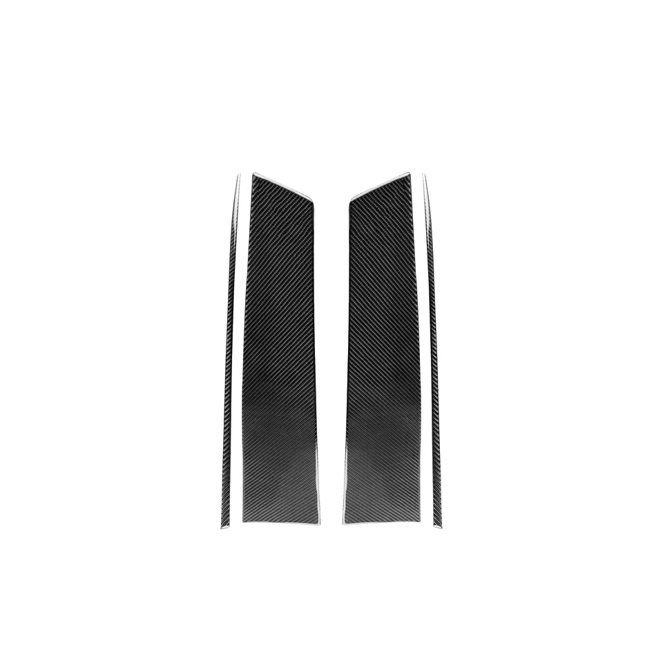 Cubierta de moldura de panel de puerta interior de fibra de carbono para Subaru BRZ Toyota 86 Scion FR-S 4 piezas Foto 2 de 4
