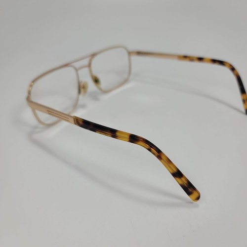 MICHAEL RYEN - MR-319 VIVA 57/17/145 TORTOISE SAND GOLD Authentic Frames only - Picture 7 of 8